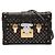Louis Vuitton Brown Monogram Studded Petite Malle Marrone