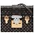 Louis Vuitton Brown Monogram Studded Petite Malle Marrone - vista 5