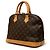Louis Vuitton Brown Monogram Alma PM Castaño - vista 2