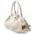 Borsa Satchel Gucci White Guccissima Sukey Bianco - vista 2