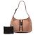 Borsa a tracolla Gucci Jackie in camoscio marrone con Web Carne - vista 7