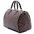 Louis Vuitton Brown Damier Ebene Speedy 30 Marrone - vista 2
