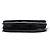 Clutch Chanel in vitello matelassé nero con Maxi Pearls e catena - vista 3