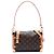Louis Vuitton Brown Monogram Side Trunk MM Castaño