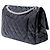 Chanel Black Quilted Patent Reissue 2.55 Double Flap 226 Nero - vista 2