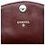 Chanel Red CC Caviar Half Moon Wallet on Chain Rosso Bordò - vista 5