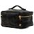 Borsa Vanity Chanel in pelle d'agnello matelassé nera con logo CC Nero - vista 2