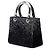 Autre Marque Dior Black Medium Fabric Lame Lady Dior Nero - vista 2
