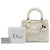 Autre Marque Dior Brown Medium Tweed Pearl Lady Dior Marrone Beige - vista 7
