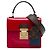 Louis Vuitton Red Monogram Vernis Spring Street Rosso