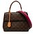Louis Vuitton Brown Monogram Cluny BB Castaño
