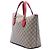 Tote Gucci Beige GG Supreme Linea A Fold Over - vista 2