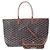 Goyard Black Goyardine Saint Louis PM Nero