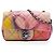 Chanel Pink Extra Mini Quilted Lambskin Flower Power Single Flap Rosa