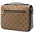 Louis Vuitton Brown Monogram Reverse Pochette Metis Castaño - vista 2