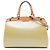 Louis Vuitton White Monogram Vernis Brea MM Weiß
