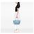 Borsa Tote Swing Gucci blu in pelle di vitello Medium Blu chiaro - vista 6