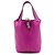 Hermès Pink Epsom Tressage Picotin Lock 18 Rosa