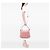 Borsa a tracolla Gucci Bree Large Microguccissima Rosa - vista 6