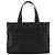 Chanel Black New Travel Line Nylon Tote Schwarz