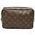 Louis Vuitton Brown Monogram Trousse Toilette 23 Marrone
