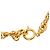 Collana con pendente Chanel Gold CC placcata in oro e strass D'oro - vista 5