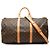 Louis Vuitton Brown Monogram Keepall Bandouliere 50 Marrone