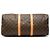 Louis Vuitton Brown Monogram Keepall Bandouliere 50 Marrone - vista 3