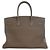 Hermès Brown Clemence Birkin Retourne 35 Marron Taupe - vue 2