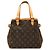 Louis Vuitton Brown Monogram Batignolles Vertical PM Castaño