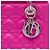 Autre Marque Dior Pink Medium Lambskin Cannage Lady Dior Rosa - vista 6