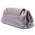 Chanel Silver Metallic Perforated Calfskin Reissue 2.55 Drill Accordion Flap Silvery - view 2