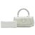 Bamboo Borsa a mano Gucci Diva Small in pelle di vitello bianca con manico in bambù Bianco - vista 7