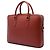 Borsa Business Barrow Burberry in pelle marrone - vista 2