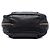 Tote convertible Prada in pelle Vitello Daino nera con zip laterale Nero - vista 3