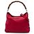 Bolsa Gucci Diana em couro de bezerro vermelho com bambu
