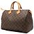 Louis Vuitton Brown Monogram Speedy 35 Marron - vue 2