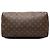 Louis Vuitton Brown Monogram Speedy 35 Marron - vue 3