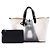 Autre Marque Dior Toujours Große Tasche aus weißem Canvas Eiffelturm - Ansicht 7