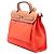 Hermès Orange Toile Herbag Zip 31 Arancione - vista 2