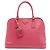Bolsa Promenade Prada Pink Large Saffiano Lux Open Rosa