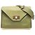 Borsa a tracolla Sally Chloé in pelle martellata verde Medium Verde oliva