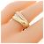 Anello Cartier Trinity MM Band Ring - vista 5