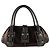 Borsa a mano Loewe in pelle marrone e grigia