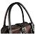 Borsa a mano Loewe in pelle marrone e grigia - vista 10