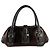 Borsa a mano Loewe in pelle marrone e grigia - vista 3