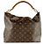 Louis Vuitton Monogram Suli PM Schultertasche Braun Monogramm