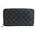 Portafoglio lungo Louis Vuitton Damier Graphite Nero Damier ebene