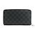 Portafoglio lungo Louis Vuitton Damier Graphite Nero Damier ebene - vista 2