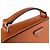 Borsa a tracolla Prada in pelle arancione - vista 9